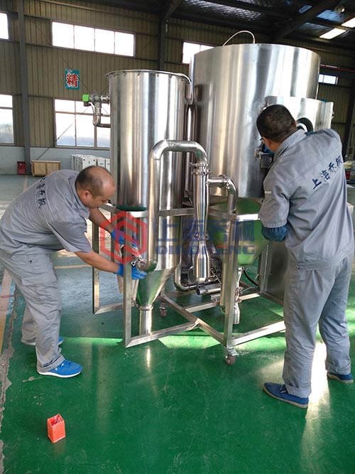 小型噴霧干燥機(jī)工作原理及操作流程